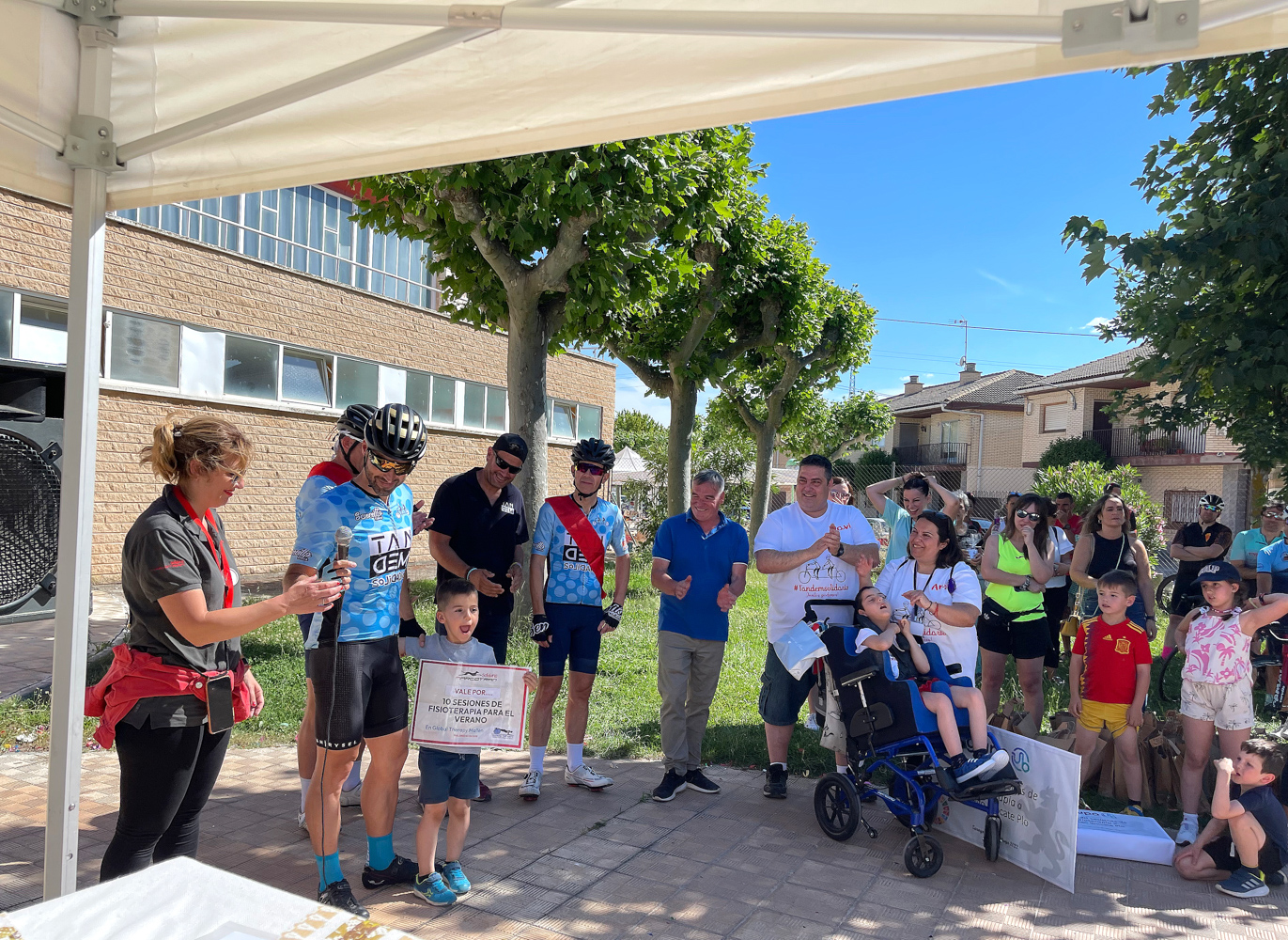 Tandem solidario Magallon